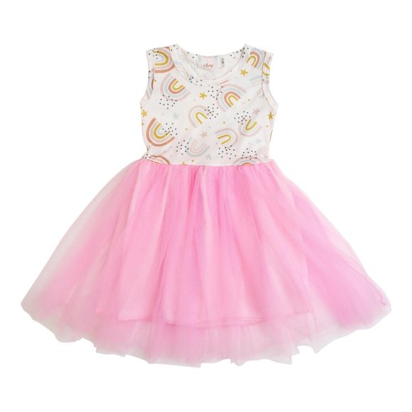 Mila & Rose Over the Rainbow Tank Tutu Dress - Picture 1 of 5